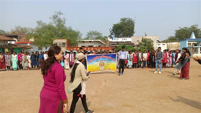 World AIDS Day (Raily and  Rangoli)