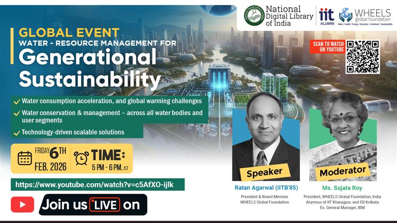Global Event: "Water-Resource Management for Generational Sustainability”. 
